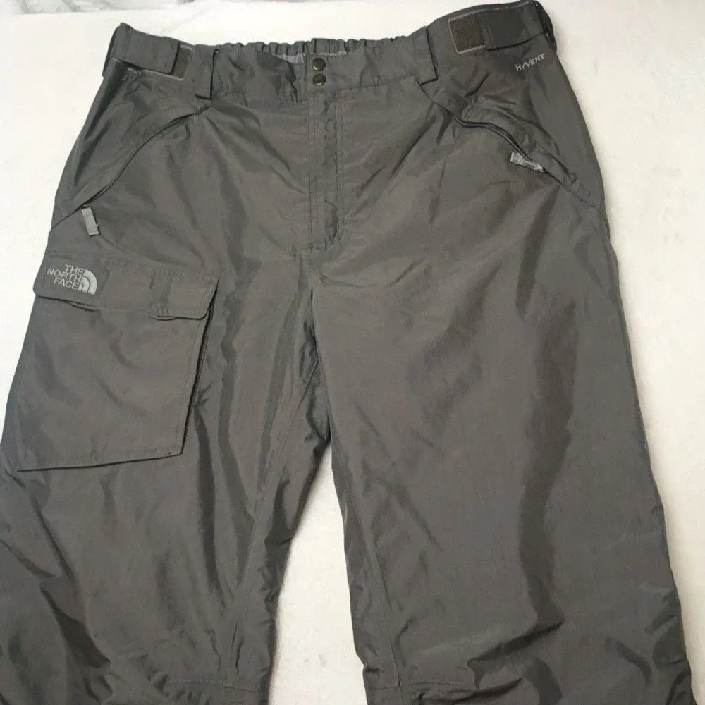 The North Face Pants Mens XL Gray HyVent Snow Board Ski Insulated Lined Wind